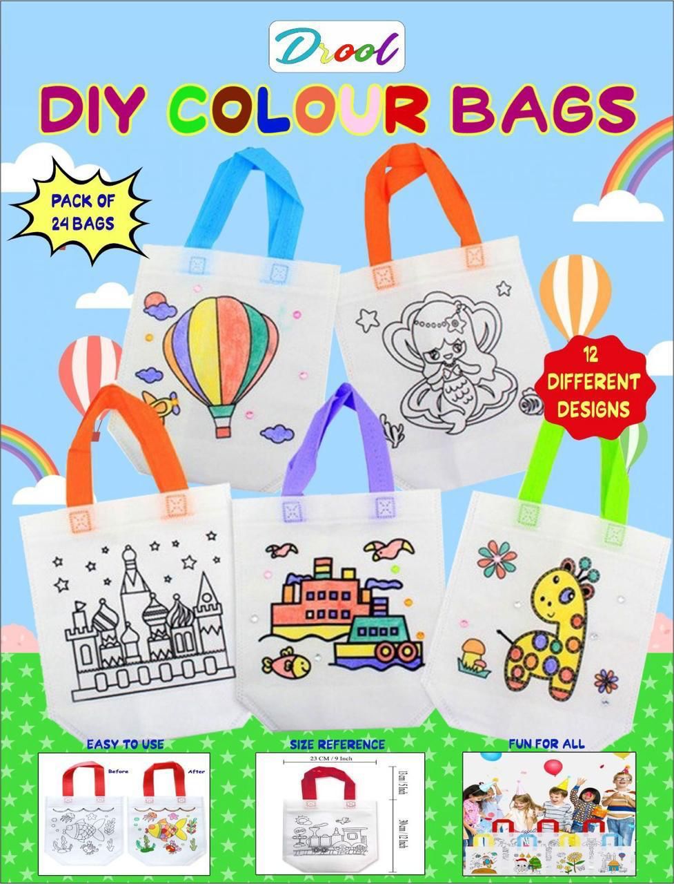 DIY Colour Bags Mrp-240/- (24Pcs)